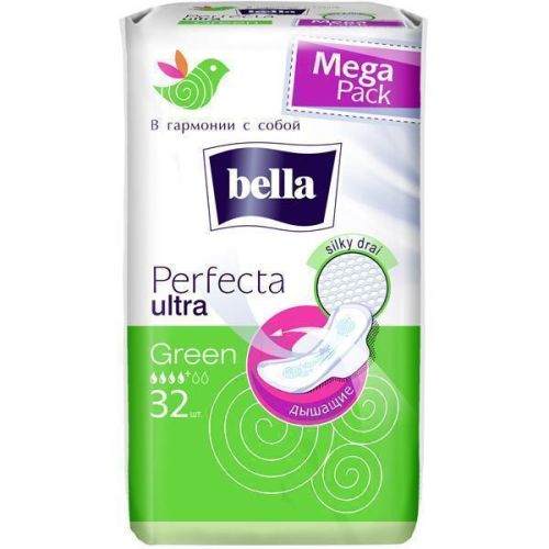 Прокладки Bella Perfecta Ultra Green 32 шт недорого - фото №1 Прокладки Bella Perfecta Ultra Green 32 шт недорого
