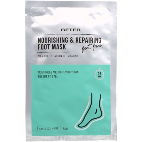 Маска-шкарпетки Beter (Бетер) для ніг живильна Feet free 1 пара в місті Одеса : ціни, характеристика. - фото №1 Маска-шкарпетки Beter (Бетер) для ніг живильна Feet free 1 пара в місті Одеса : ціни, характеристика.