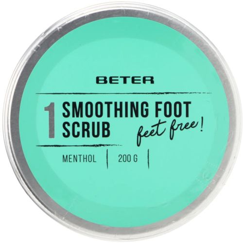 Скраб Beter (Бетер) для стоп з ментолом Feet free 200 г ціна - фото №1 Скраб Beter (Бетер) для стоп з ментолом Feet free 200 г ціна
