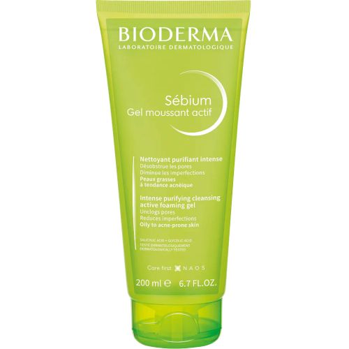 Гель Bioderma (Биодерма) Sebium Актив очищающий 200 мл недорого - фото №1 Гель Bioderma (Биодерма) Sebium Актив очищающий 200 мл недорого