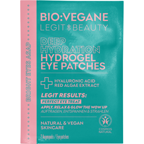 Патчи Bio:Vegane (Био Веган) под глаза для глубокого увлажнения №2 фото - фото №1 Патчи Bio:Vegane (Био Веган) под глаза для глубокого увлажнения №2 фото