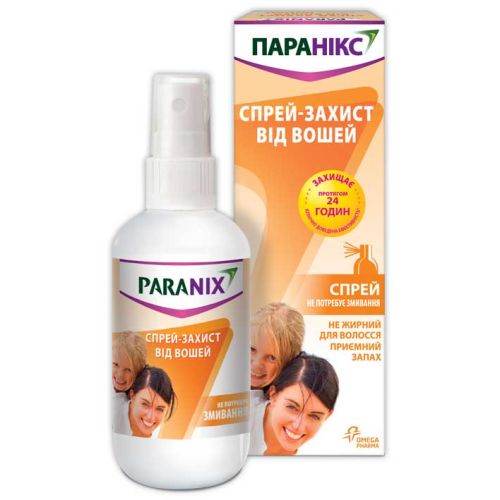 Параникс спрей-защита от вшей 100 мл купить - фото №1 Параникс спрей-защита от вшей 100 мл купить