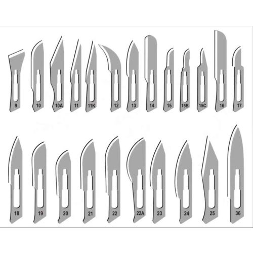 Лезвие для скальпеля TRO-MICROCUT 1 шт №23 ADD - фото №1 Лезвие для скальпеля TRO-MICROCUT 1 шт №23 ADD