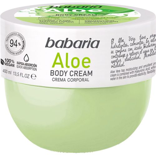 Крем Babaria (Бабария) для тела с Алоэ 400 мл в интернет-аптеке - фото №1 Крем Babaria (Бабария) для тела с Алоэ 400 мл в интернет-аптеке