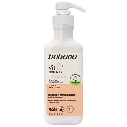 Молочко Babaria (Бабария) для тела с витамином Е 500 мл заказать - фото №1 Молочко Babaria (Бабария) для тела с витамином Е 500 мл заказать