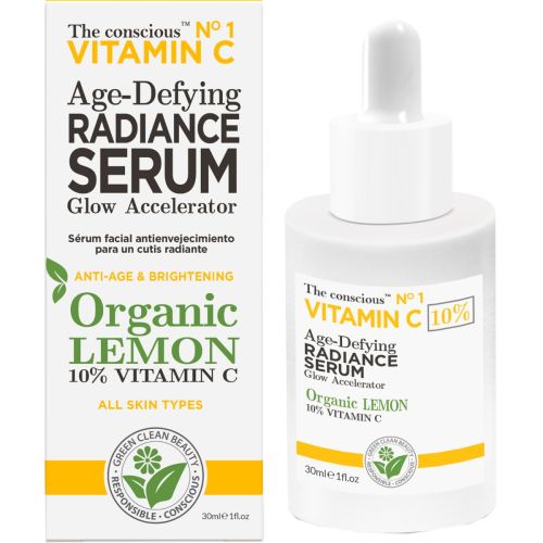 Сыворотка The Conscious (Коншес) для лица против морщин с лимоном и витамином С для сияния кожи 30 мл цена - фото №1 Сыворотка The Conscious (Коншес) для лица против морщин с лимоном и витамином С для сияния кожи 30 мл цена