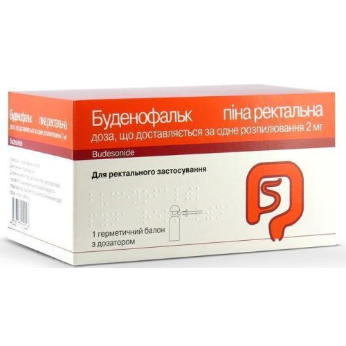 Буденофальк піна 2 мг/доза №1 в місті Одеса : ціни, характеристика. - фото №1 Буденофальк піна 2 мг/доза №1 в місті Одеса : ціни, характеристика.