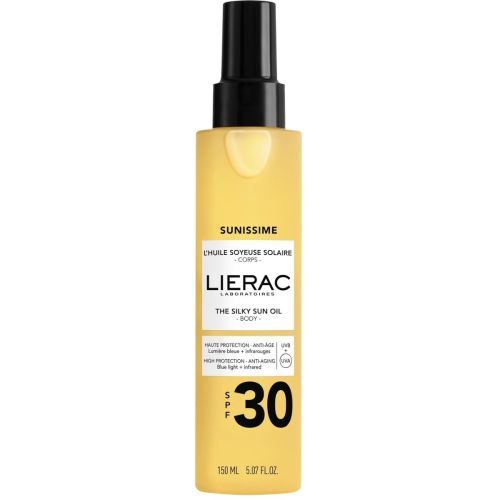Сонцезахисна олія Lierac (Лієрак) Sunissime для тіла шовковиста з SPF30 150 мл ціна - фото №1 Сонцезахисна олія Lierac (Лієрак) Sunissime для тіла шовковиста з SPF30 150 мл ціна