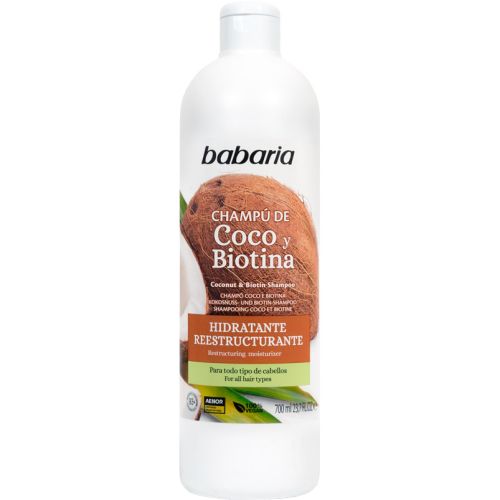 Шампунь Babaria (Бабария) кокос и биотин питательный 700 мл в интернет-аптеке - фото №1 Шампунь Babaria (Бабария) кокос и биотин питательный 700 мл в интернет-аптеке