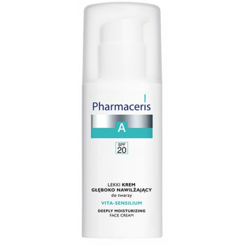Крем Pharmaceris А Vita-Sensilium легкий глибоко зволожуючий для обличчя SPF 20 50 мл недорого - фото №1 Крем Pharmaceris А Vita-Sensilium легкий глибоко зволожуючий для обличчя SPF 20 50 мл недорого