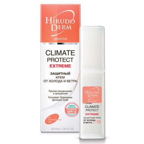 Крем Hirudo Derm Sensetive Climate Protect Extreme защитный от холода и ветра 50 мл цена - фото №1 Крем Hirudo Derm Sensetive Climate Protect Extreme защитный от холода и ветра 50 мл цена