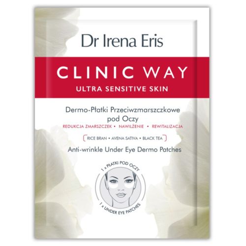 Патчі Dr. Irena Eris Clinic Way під очі проти зморшок 1х2 шт в Україні - фото №1 Патчі Dr. Irena Eris Clinic Way під очі проти зморшок 1х2 шт в Україні