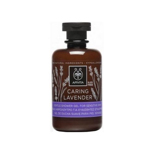 Гель Apivita (Апивита) для ванны и душа Лавандовый уход деликатный для чувствительной кожи 250 мл купить - фото №1 Гель Apivita (Апивита) для ванны и душа Лавандовый уход деликатный для чувствительной кожи 250 мл купить