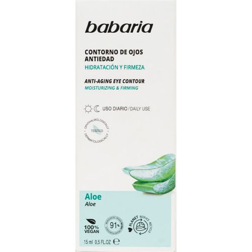 Крем Babaria (Бабария) алоэ вера вокруг глаз 15 мл фото - фото №1 Крем Babaria (Бабария) алоэ вера вокруг глаз 15 мл фото