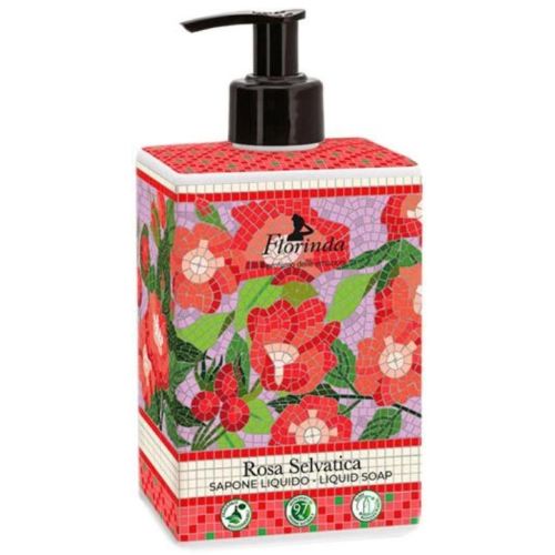 Мыло жидкое Florinda (Флоринда) Мозаика Дикая роза 500 мл цена - фото №1 Мыло жидкое Florinda (Флоринда) Мозаика Дикая роза 500 мл цена