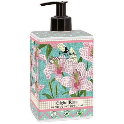 Мыло жидкое Florinda (Флоринда) Мозаика Розовая Лилия 500 мл фото - фото №1 Мыло жидкое Florinda (Флоринда) Мозаика Розовая Лилия 500 мл фото