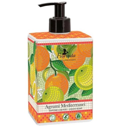 Мыло жидкое Florinda (Флоринда) Мозаика Средиземноморский цитрус 500 мл в аптеке - фото №1 Мыло жидкое Florinda (Флоринда) Мозаика Средиземноморский цитрус 500 мл в аптеке
