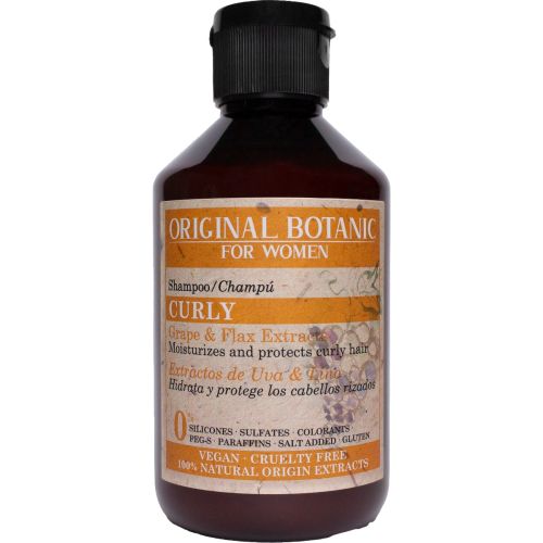 Шампунь Original Botanic (Ориджинал Ботаник) Curly для вьющихся волос женский 250 мл недорого - фото №1 Шампунь Original Botanic (Ориджинал Ботаник) Curly для вьющихся волос женский 250 мл недорого