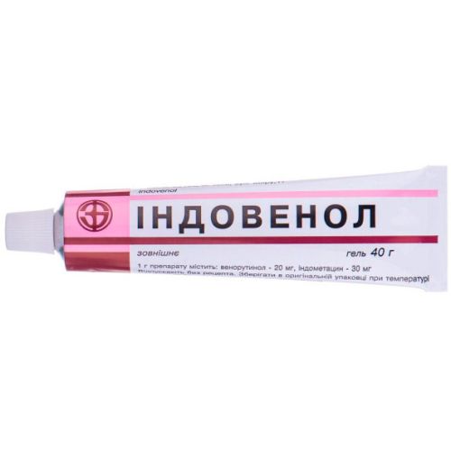 Индовенол гель 40 г ADD - фото №1 Индовенол гель 40 г ADD