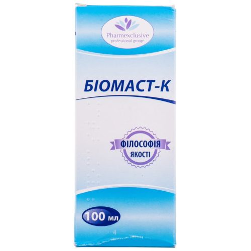 Биомаст-К экстракт 100 мл в интернет-аптеке - фото №1 Биомаст-К экстракт 100 мл в интернет-аптеке