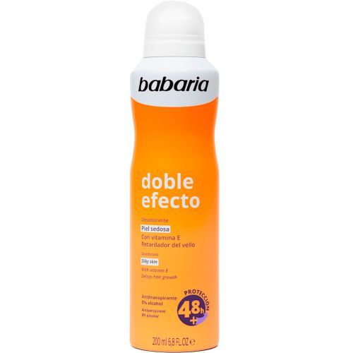 Дезодорант-спрей Babaria (Бабария) двойной эффект с витамином Е, 200 мл заказать - фото №1 Дезодорант-спрей Babaria (Бабария) двойной эффект с витамином Е, 200 мл заказать