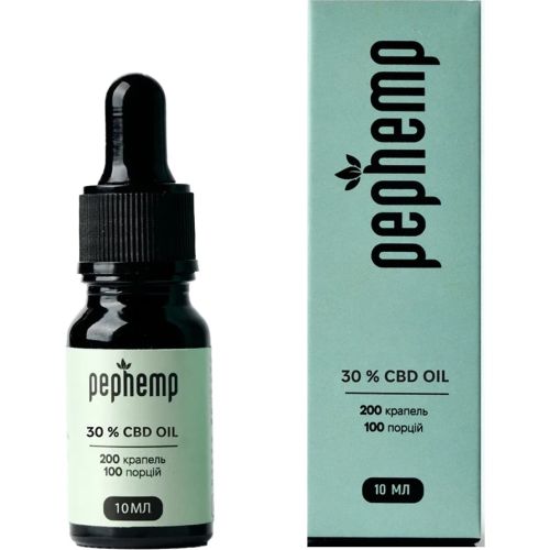 Pephemp Олія 30% СBD Isolate з нейтральним смаком 10 мл в місті Одеса : ціни, характеристика. - фото №1 Pephemp Олія 30% СBD Isolate з нейтральним смаком 10 мл в місті Одеса : ціни, характеристика.