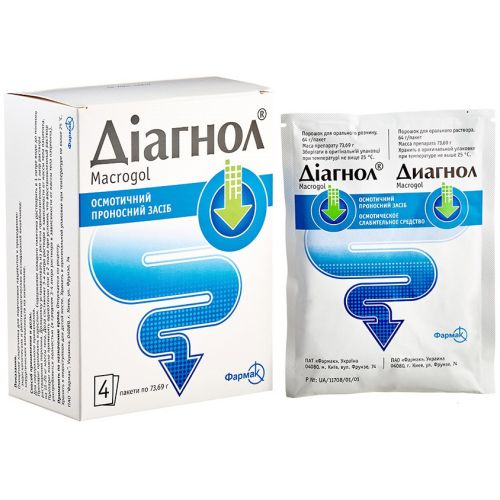 Діагнол 64 г порошок для орального розчину по 73,69 г пакетики №4 замовити - фото №1 Діагнол 64 г порошок для орального розчину по 73,69 г пакетики №4 замовити