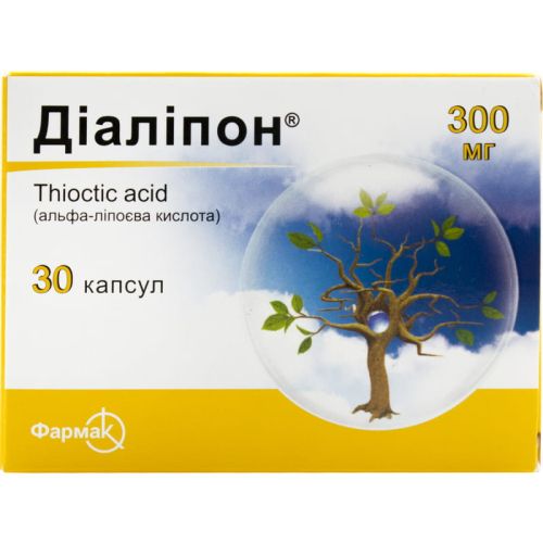 Діаліпон 300 мг капсули №30 в місті Одеса : ціни, характеристика. - фото №1 Діаліпон 300 мг капсули №30 в місті Одеса : ціни, характеристика.