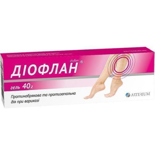 Диофлан гель 40 г фото - фото №1 Диофлан гель 40 г фото