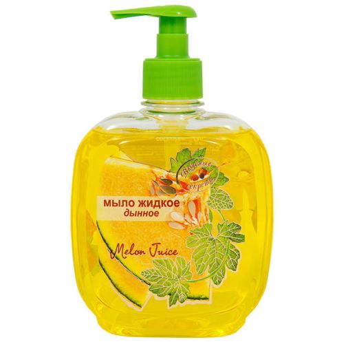 Мыло-гель жидкое Вкусные секреты Дынное 460 мл недорого - фото №1 Мыло-гель жидкое Вкусные секреты Дынное 460 мл недорого