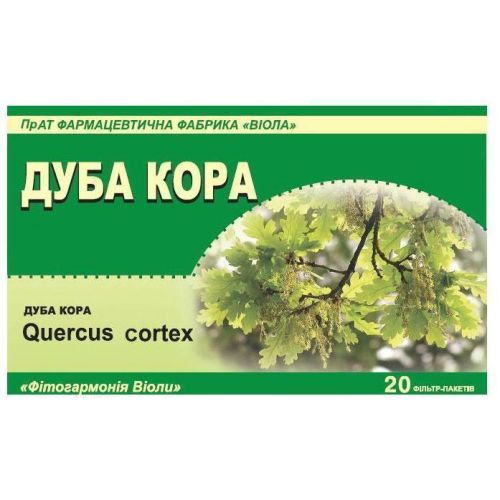 Дуба кора по 1.5 г у фільтр-пакетах №20 в місті Одеса : ціни, характеристика. - фото №1 Дуба кора по 1.5 г у фільтр-пакетах №20 в місті Одеса : ціни, характеристика.