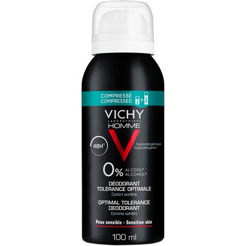 Дезодорант Vichy (Виши) 48 часов для мужчин оптимальный комфорт для чувствительной кожи 100 мл заказать - фото №1 Дезодорант Vichy (Виши) 48 часов для мужчин оптимальный комфорт для чувствительной кожи 100 мл заказать