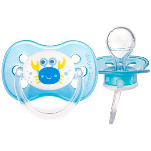 Пустушка Canpol Babies Nature силіконова кругла, 6-18 місяців, 1 шт. (22/435) купити - фото №1 Пустушка Canpol Babies Nature силіконова кругла, 6-18 місяців, 1 шт. (22/435) купити