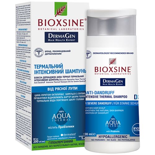 Шампунь Bioxsine Derma Gen Аква Термал интенсивный 200 мл ADD - фото №1 Шампунь Bioxsine Derma Gen Аква Термал интенсивный 200 мл ADD