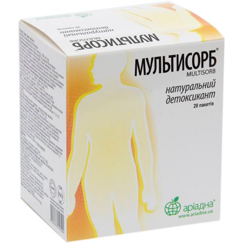 Мультисорб порошок 3 г пакетики №20 в місті Одеса : ціни, характеристика. - фото №1 Мультисорб порошок 3 г пакетики №20 в місті Одеса : ціни, характеристика.