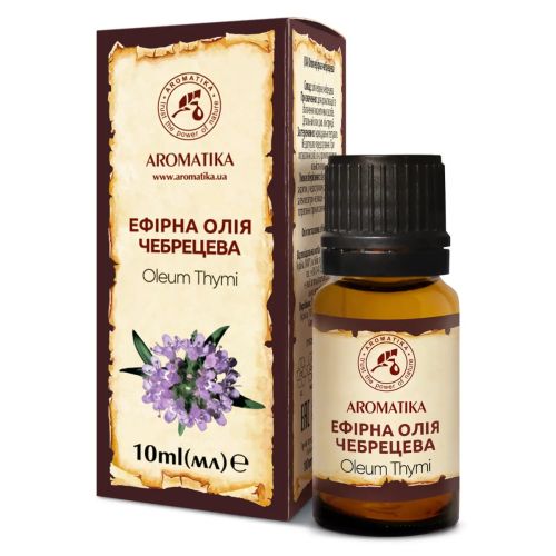 Олія ефірна Ароматика Чебрецева 10 мл в місті Одеса : ціни, характеристика. - фото №1 Олія ефірна Ароматика Чебрецева 10 мл в місті Одеса : ціни, характеристика.