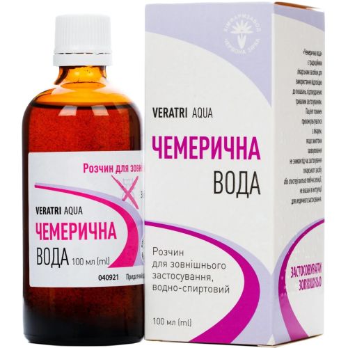 Чемерична вода, водно-спиротовой раствор 100 мл ADD - фото №1 Чемерична вода, водно-спиротовой раствор 100 мл ADD