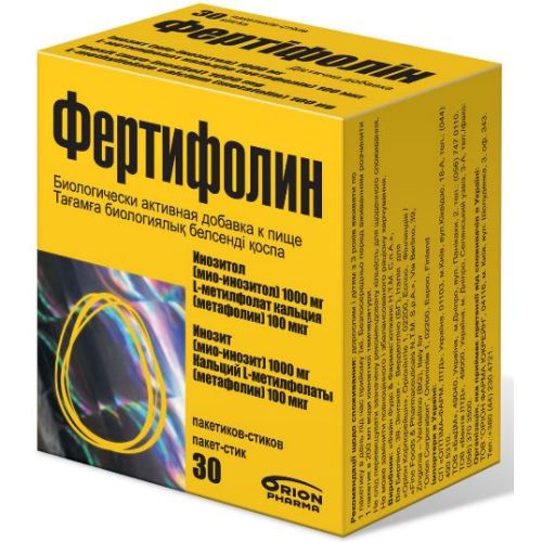 Фертіфолін 1,08 г порошок розчинний в пакетиках-стіках №30 в інтернет-аптеці - фото №1 Фертіфолін 1,08 г порошок розчинний в пакетиках-стіках №30 в інтернет-аптеці