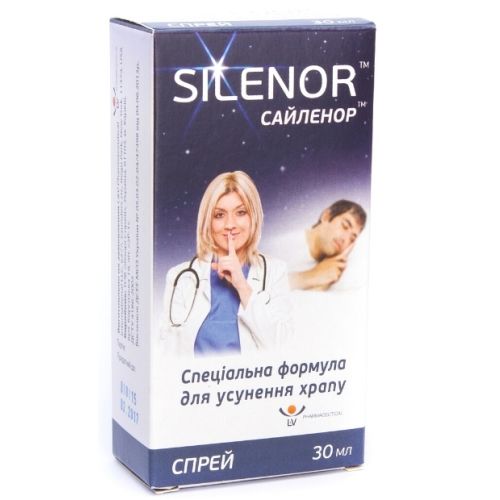 Сайленор засіб від хропіння 30 мл купити - фото №1 Сайленор засіб від хропіння 30 мл купити