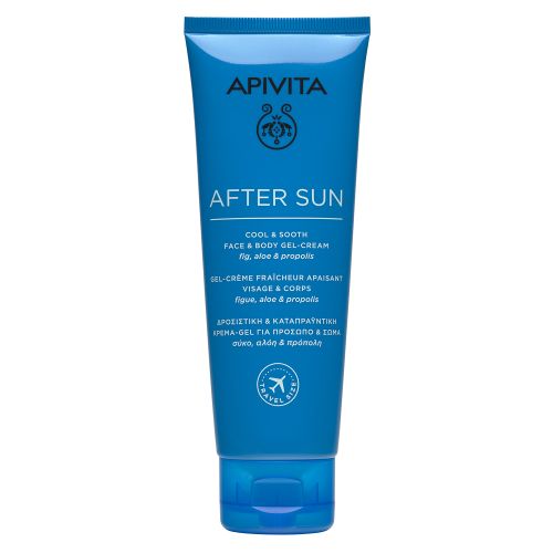 Гель-крем Apivita (Апивита) After Sun для лица и тела после солнца охлаждающий и успокаивающий 100 мл ADD - фото №1 Гель-крем Apivita (Апивита) After Sun для лица и тела после солнца охлаждающий и успокаивающий 100 мл ADD
