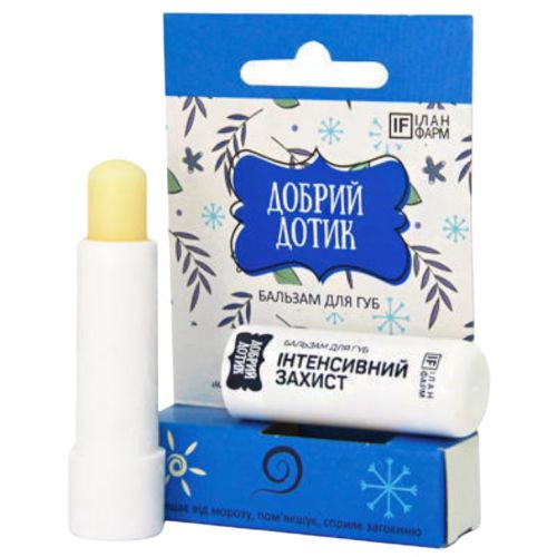 Бальзам для губ "Добрий дотик" интенсивная защита 4,6 г заказать - фото №1 Бальзам для губ "Добрий дотик" интенсивная защита 4,6 г заказать