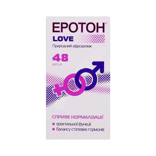 Еротон Лав 400 мг капсули №48 в місті Чернігів : ціни, характеристика. - фото №1 Еротон Лав 400 мг капсули №48 в місті Чернігів : ціни, характеристика.