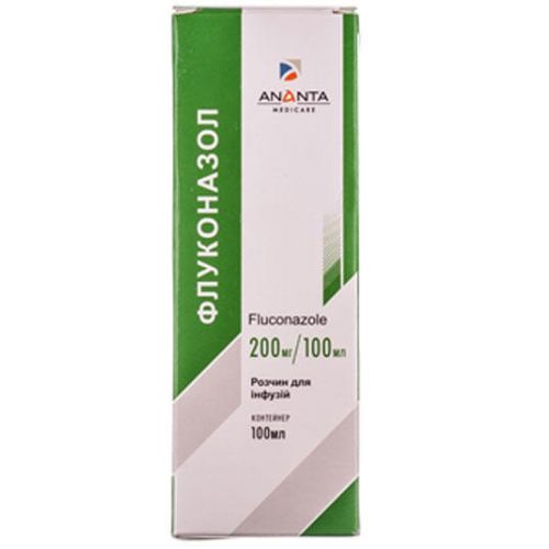 Флуконазол 200 мг/100 мл раствор 100 мл в городе Одесса : цены, характеристики. - фото №1 Флуконазол 200 мг/100 мл раствор 100 мл в городе Одесса : цены, характеристики.