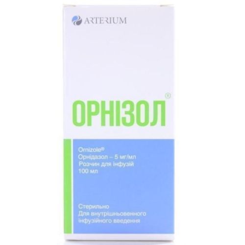 Орнизол раствор 5 мг/мл флакон 100 мл в интернет-аптеке - фото №1 Орнизол раствор 5 мг/мл флакон 100 мл в интернет-аптеке