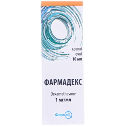 Фармадекс 0,1% глазные капли 10 мл недорого - фото №1 Фармадекс 0,1% глазные капли 10 мл недорого