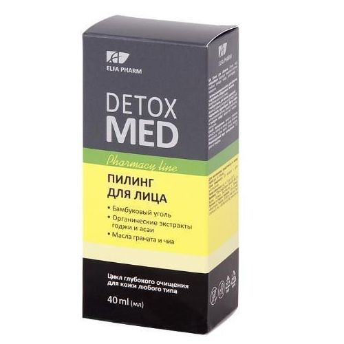 Пилинг для лица Detox Med 40 мл заказать - фото №1 Пилинг для лица Detox Med 40 мл заказать