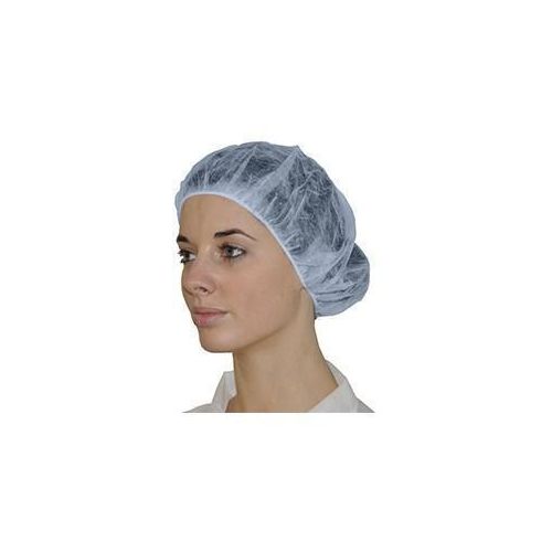 Шапочка-берет медицинская голубая купить - фото №1 Шапочка-берет медицинская голубая купить