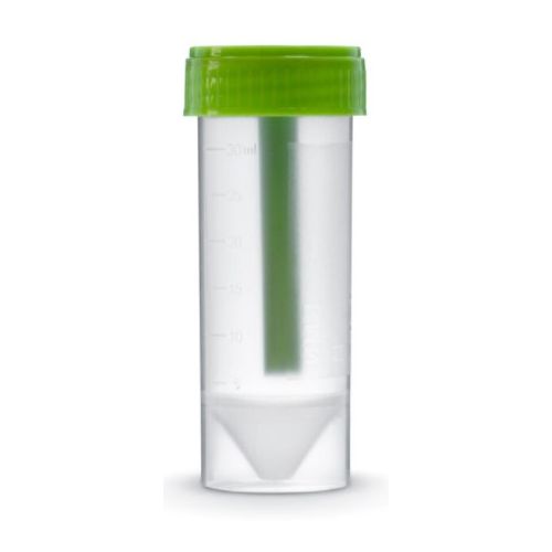 Ємність-контейнер для забору кала стерильна 30 мл купити - фото №1 Ємність-контейнер для забору кала стерильна 30 мл купити