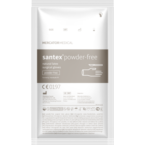 Перчатки хирургические Santex латексные стерильные неопудренные (р. 6,5) ADD - фото №1 Перчатки хирургические Santex латексные стерильные неопудренные (р. 6,5) ADD