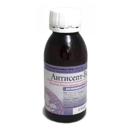 Антисепт-Віола розчин для рук флакон 100 мл в інтернет-аптеці - фото №1 Антисепт-Віола розчин для рук флакон 100 мл в інтернет-аптеці